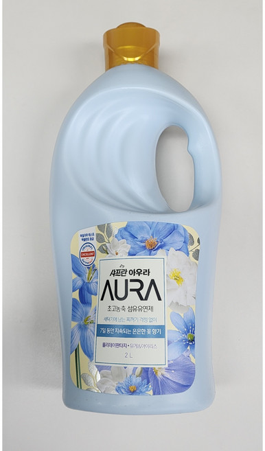 AURA 초고농축 섬유유연제 홀리데이 판타지 본품, 2L, 3개