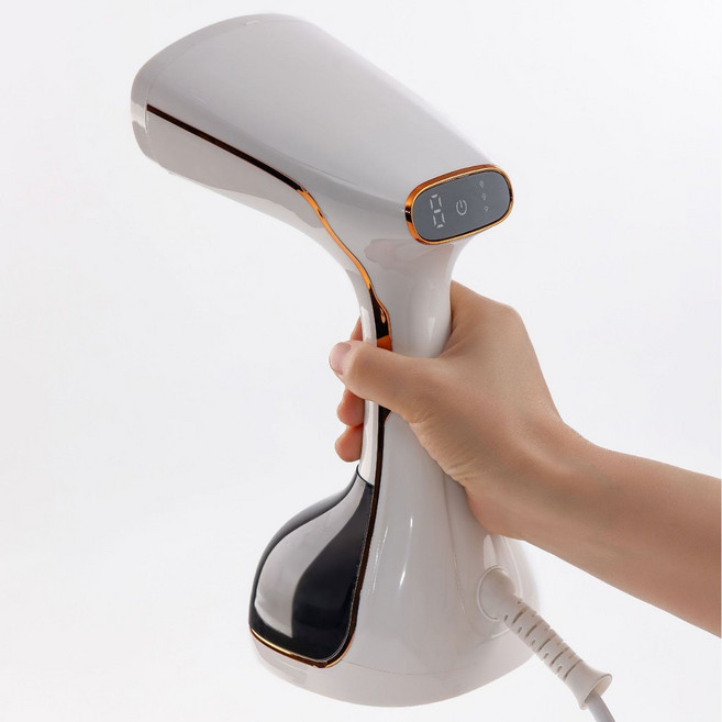 手持掛燙機乾溼兩用小型噴霧蒸汽電熨斗便攜式家用迷你便攜掛燙機, HX801白色掛燙機:美規插頭