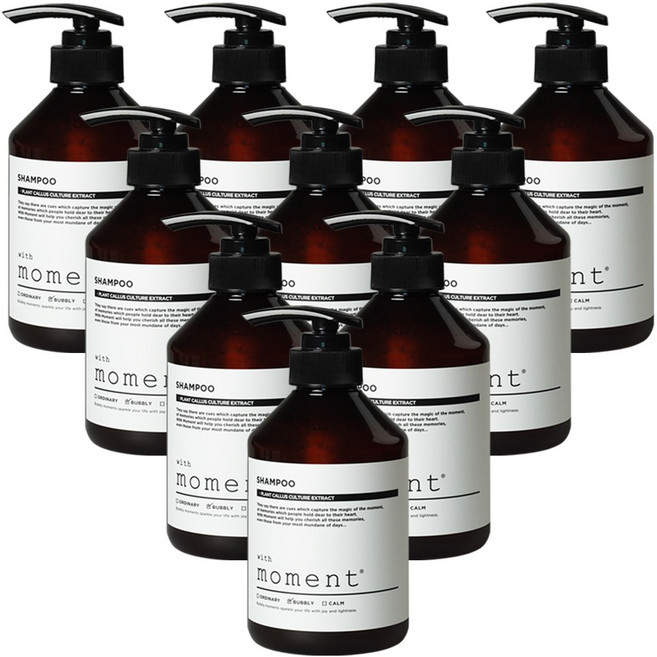 위드모먼트 샴푸, 10개