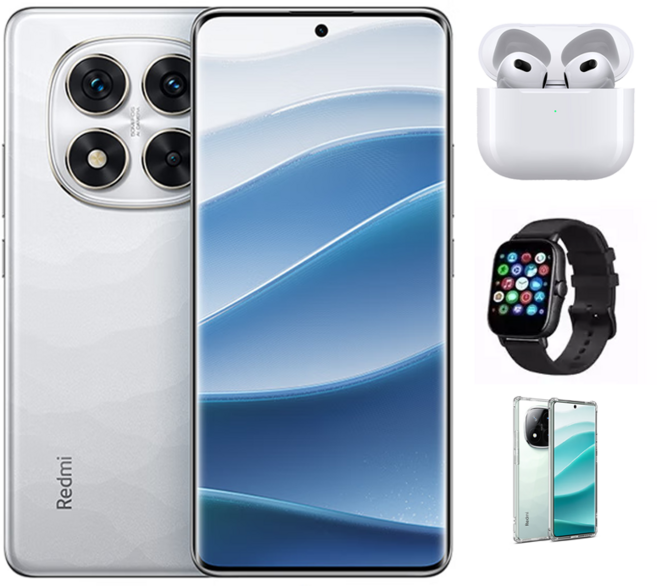 [12램+512GB] 샤오미 Redmi Note 14 Pro 홍미노트14프로 5G/LTE 자급제 레드미노트14프로 [국내정식판], 하얀색, 512GB