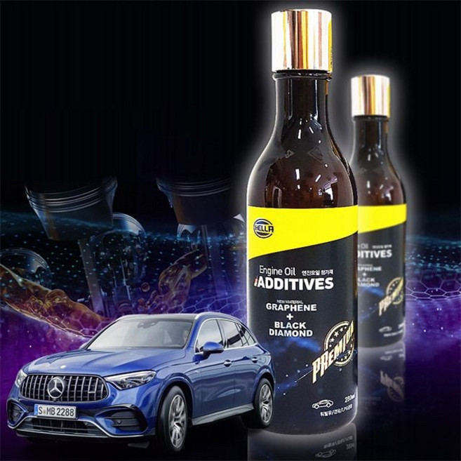 첨가제 엔진오일코팅제 가솔린연료첨가제 디젤엔진오엘첨 280ml, 헬라 엔진오일 280ML