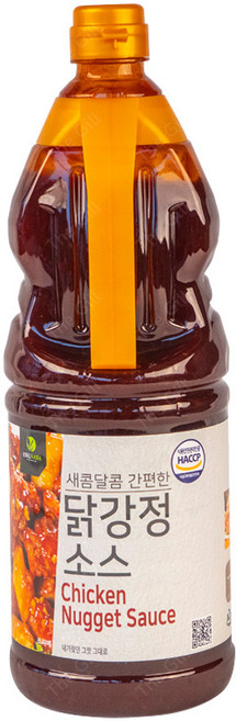 [업소용식자재]MU5-이슬나라 그맛 닭강정 소스 2.1kgx2, 2.1kg