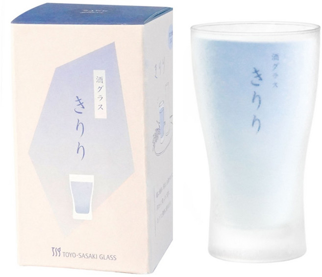 도요사사키 키리리 정종잔 유리잔 사케잔 135ml, 2개