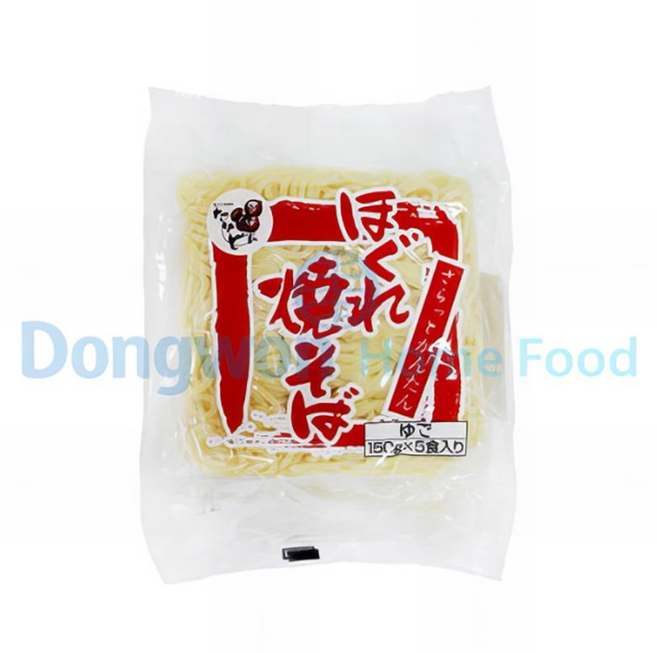 모노 호구레 야끼소바면 5인분, 150g, 5개