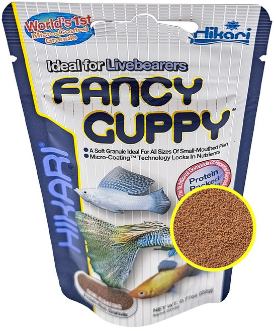 히카리 팬시 구피 소형어 사료, 22g, 1개