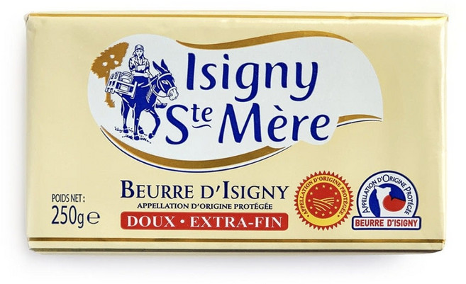 이즈니 무염 브릭 AOP 버터 아이스박스 포장, 250g, 3개