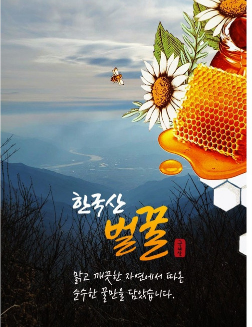 유기농쇼핑 지리산 야생화 천연 생꿀, 1개, 2.4kg