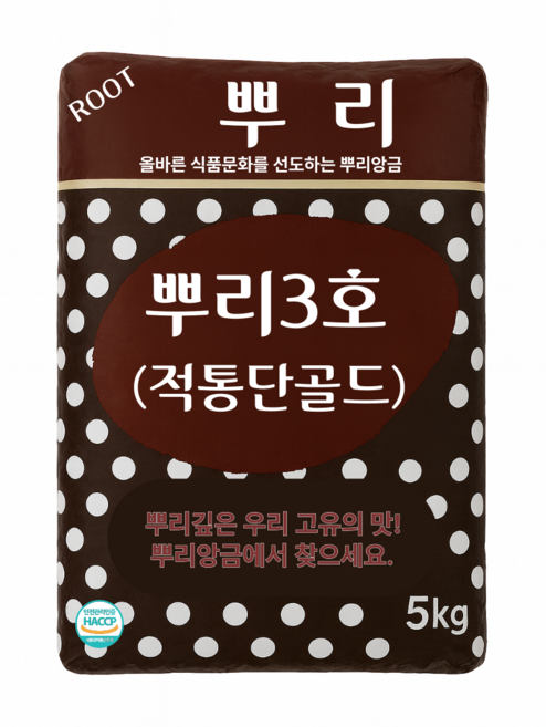 뿌리 팥앙금 5KG, 1개