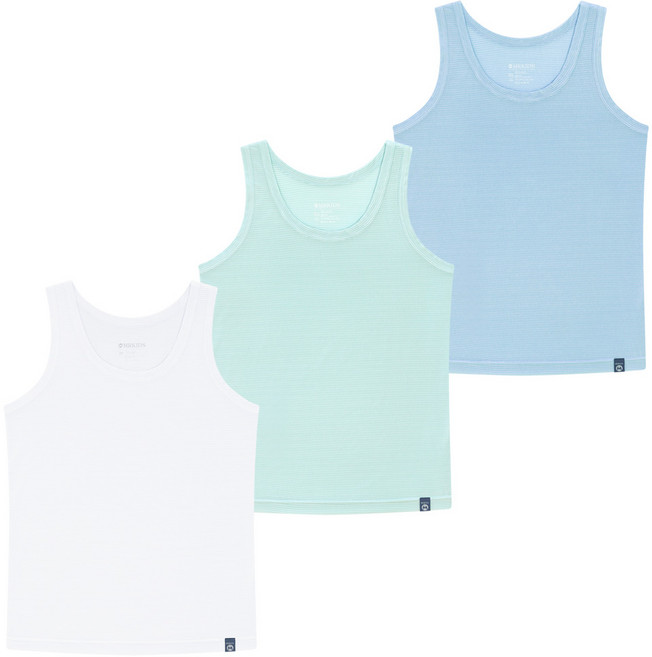 엠알키즈 남아용 파인인견 런닝 3종세트