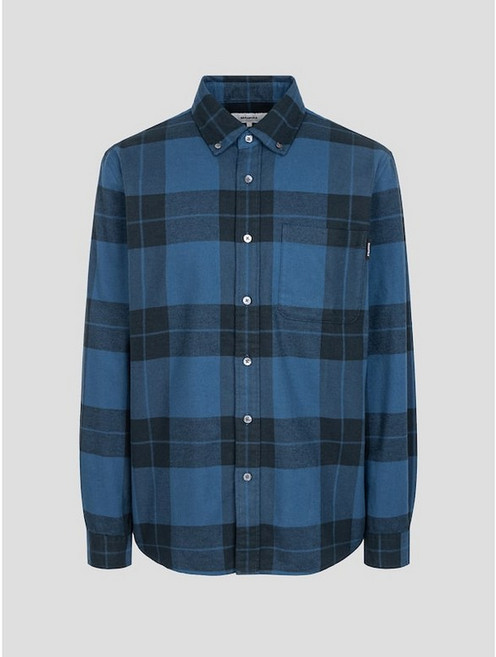 브랜드정품 빈폴 BEANPOLE MEN 브러쉬드 빅체크 포켓 셔츠 - 네이비 287891