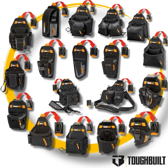 터프빌트 다용도 공구집 2구 TB-CT-31-A, 1개