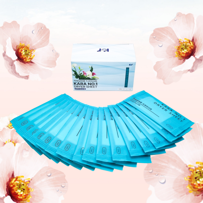 추천 빨래방 대용량 건조기시트 프리미엄 섬유유연제 스카이 머스크향, 1개, 1000개입