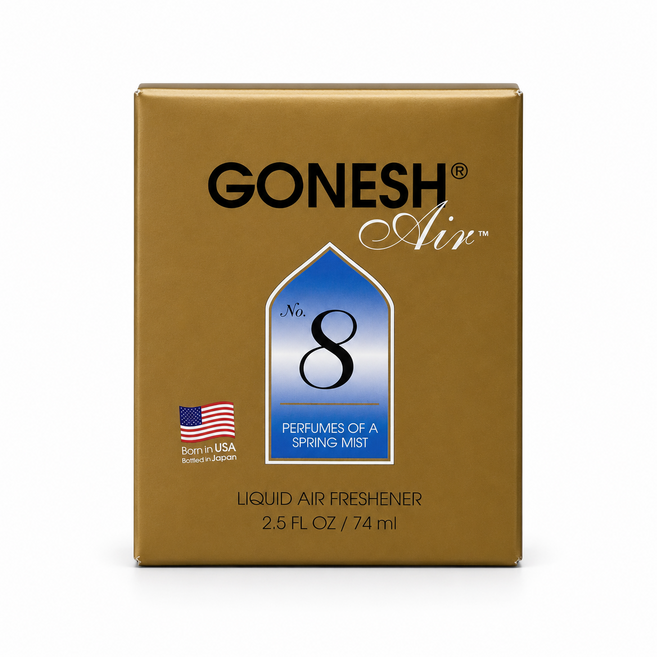 GONESH Air 8號 春季晨霧 香氛液體空氣清新劑, 1件, 74ml, SPRING MIST