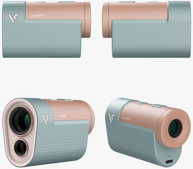 보이스캐디 레이저 핏 골프 거리측정기 Laser FIT 골프용품 초경량 라운딩필수템, 카테트블루