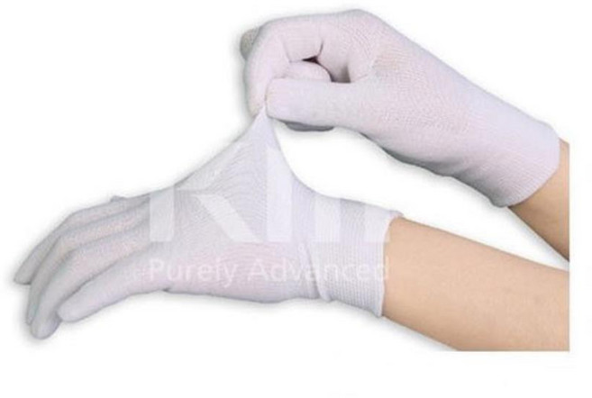 실험실 반도체 크린룸 라텍스장갑 얇은 속장갑 10p M 흡수력 면장갑 막장갑 질긴 면