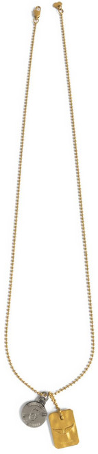 쟈딕앤볼테르 체인 참 네크리스