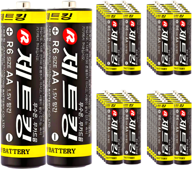 건전지나라 오래가는 AA 건전지 대용량 최신제조일 추가증정, 1개, 20개입