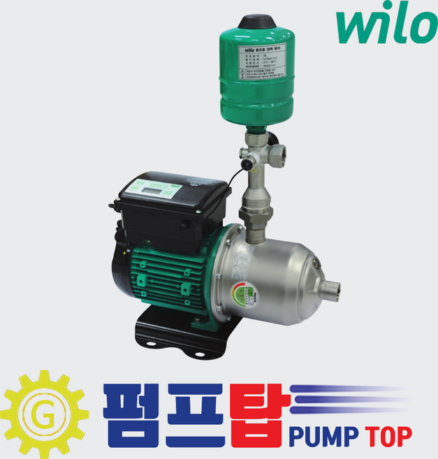 PBI-L203MA/P 윌로펌프 수도법인증 인버터일체형 소형부스터 가압용 펌프, 1개