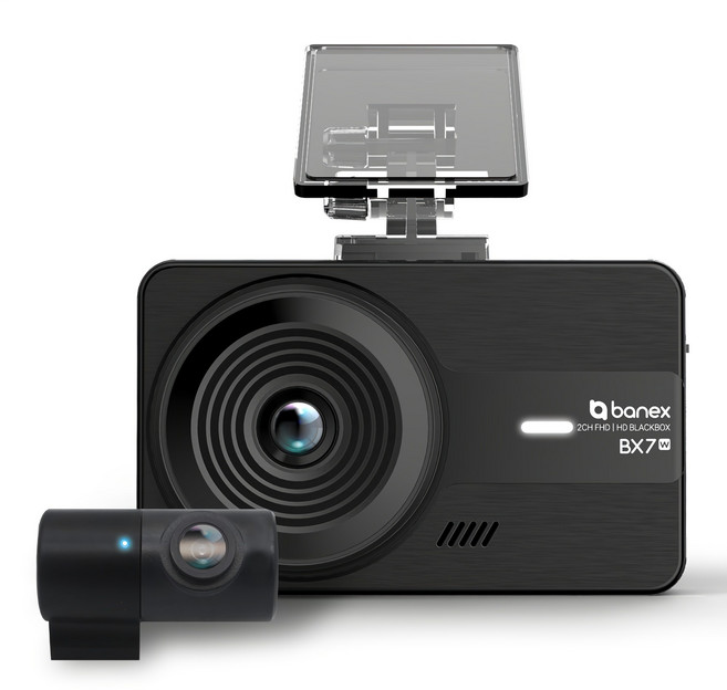 바넥스 전후방 FHD 2채널 블랙박스 BX7W, 32GB, 기본 구성품 6종