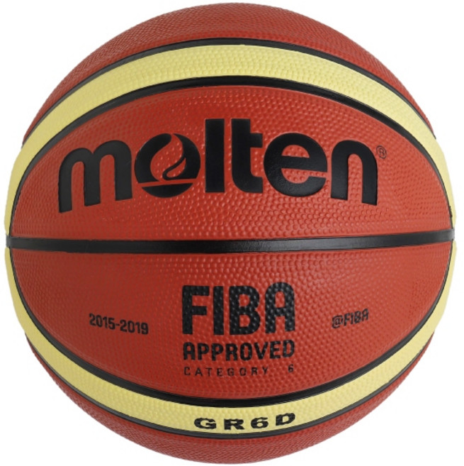 AFA | Molten BGR6D | 訓練用球 手感穩定, 棕色,女生｜六號球, 1個