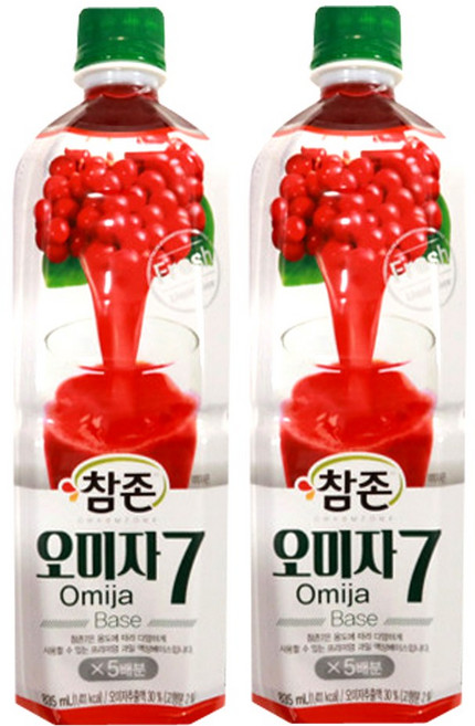 오미자원액(참존 835ml) 식당용 참존 딸기원액, 2개, 835ml
