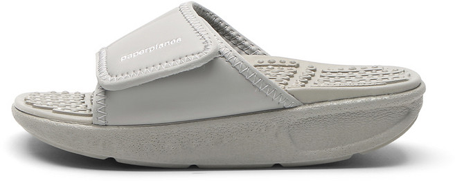 페이퍼플레인 국내제작 남녀공용 벨크로 롤링 리커버리 붓기 지압슬리퍼 PP1607