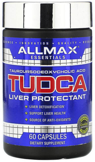 ALLMAX 牛磺熊去氧膽酸膠囊, 60顆, 1罐