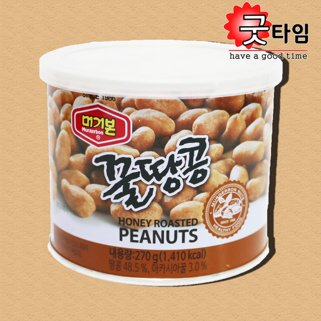 꿀땅콩 270g, 3개