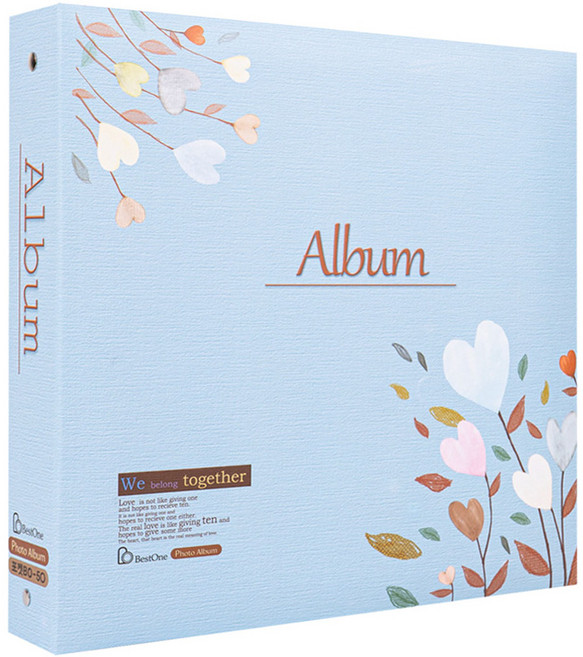 베스트원 투게더 포켓앨범 50매, 블루