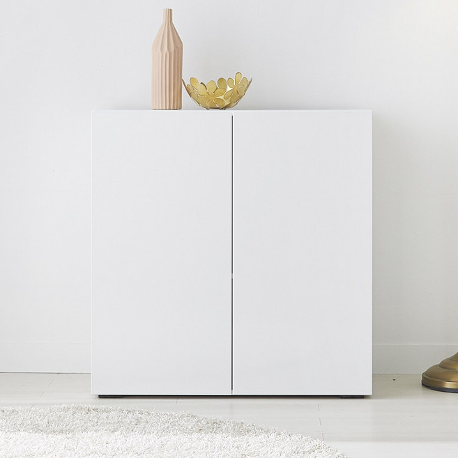 파인 800 수납장 거실 다용도 틈새 높은 수납장, 그레이(HBEDGR01C)