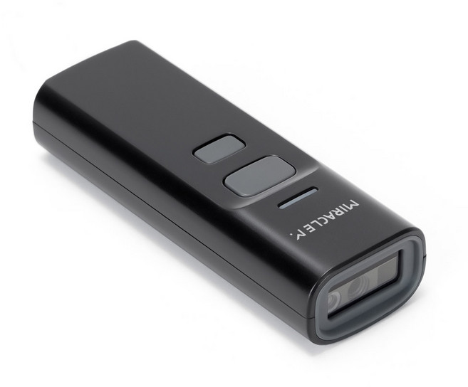 미라클엠 무선 바코드 스캐너 블루투스 바코드 택배 스캐너 유무선 1D 2D QR코드 스캔 MQ350W, 1개