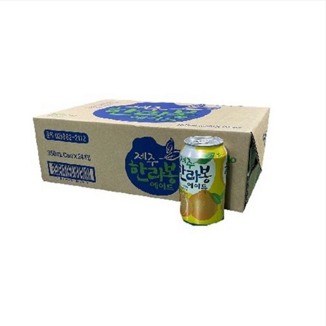제주한라봉에이드350ml 24캔(1박스), 350ml, 24개