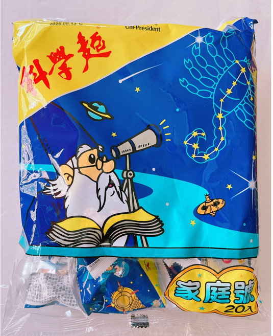 SNS 古早味 懷舊零食 點心麵 餅乾 15公克x20包, 1個, 300g