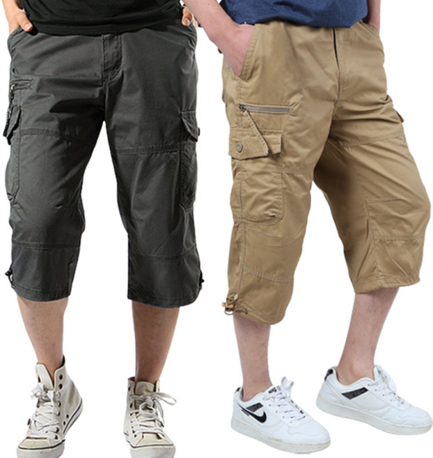 장바9니 밀리포켓 남자 7부반바지 여름카고팬츠 등산바지