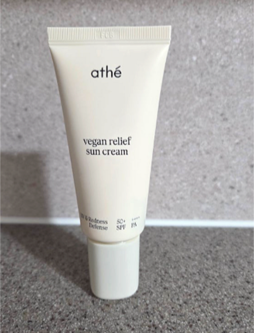 백탁없는 아떼 비건 릴리프 무기자차 선크림 50ml 논나노 톤업 선로션, 70g, 2개