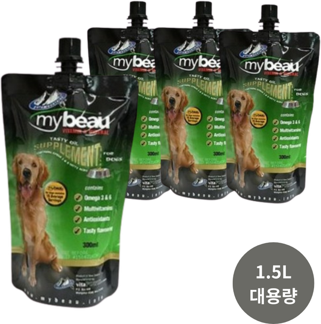 벨벳 마이뷰 강아지 비타민 미네랄 종합영양제, 4개