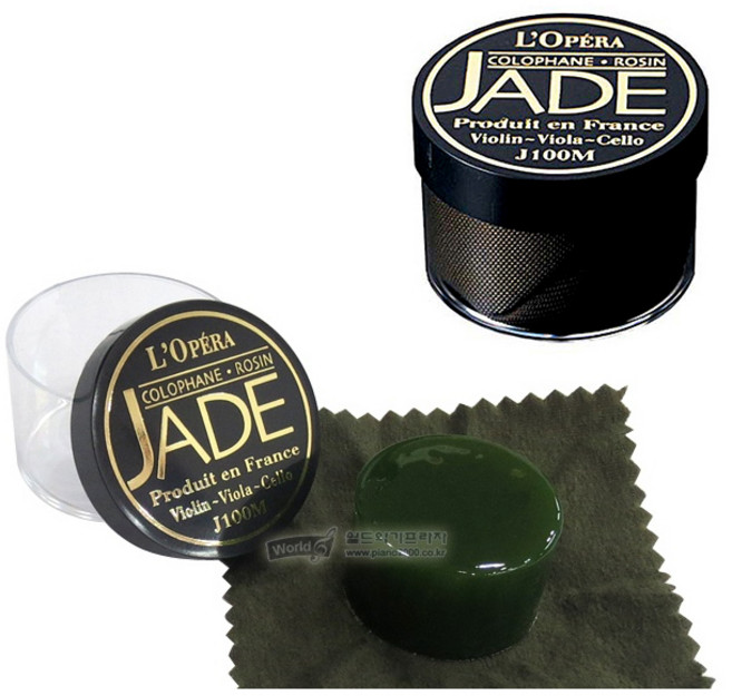 바이올린 비올라 첼로 해금 야드 송진 프랑스 Jade Rosin, 1개