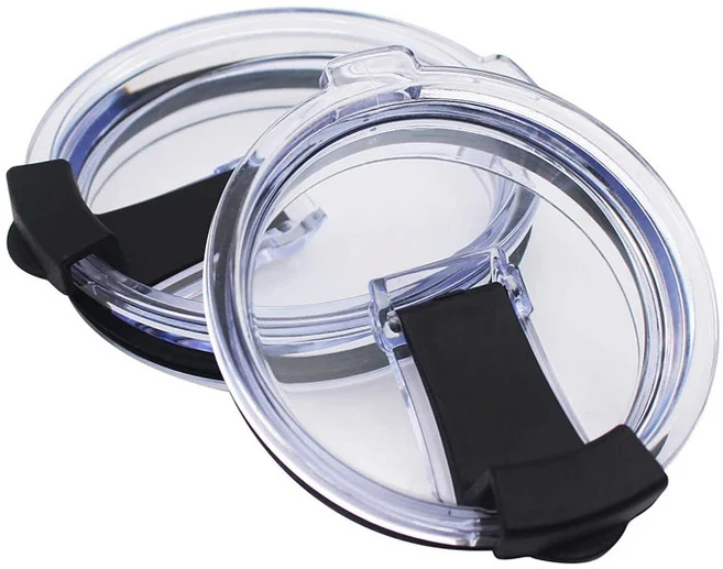 20 및 30 Oz Yeti 뚜껑용 1Pc 유출 방지 뚜껑은 텀블러 기타 교체용 컵 뚜껑에 적합합니다, 30oz black