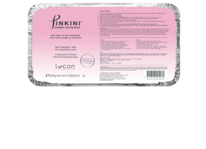 라이콘 핑키니 하이브리드 하드왁스, 1개, 500g