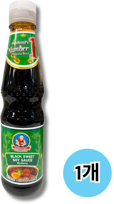 헬시보이 태국 스위트블랙소이소스 씨유담완, 410g, 1개