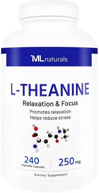 [미국빠른직구] 마이라이프 내추럴스 L-테아닌 250mg 240정, 1개 - 쿠팡