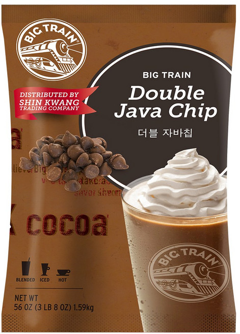 빅트레인 더블 자바칩 파우더, 1.59kg, 1개입, 1개, 1.59kg