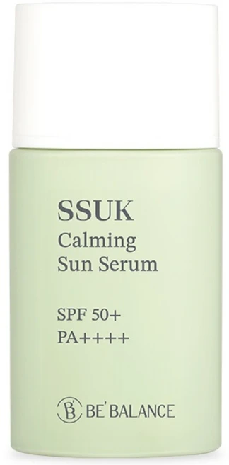 비밸런스 수분 진정 쑥 저자극 카밍 선 세럼 SPF50+ PA++++, 1개, 35ml - 쿠팡