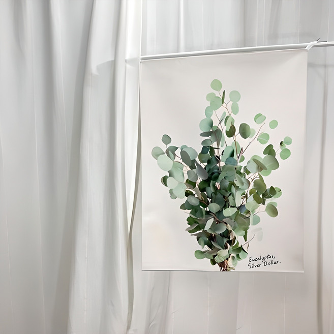 디어트리 패브릭 포스터, 23 실버드랍