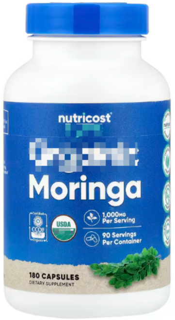 뉴트리코스트 모링가 1000mg 캡슐, 180정, 1개