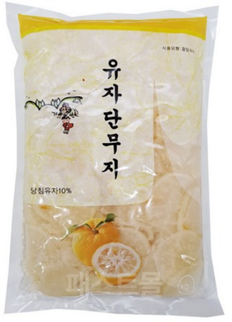 원효 유자단무지, 1kg, 10개