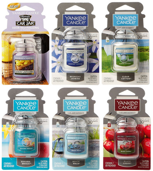 양키캔들 차량용 방향제 카자얼티메이트, 1개, 미드썸머나잇