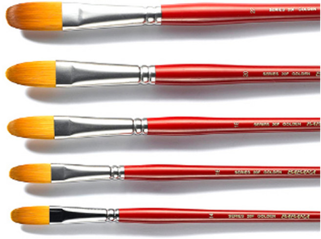 바바라아크릴붓 20F 대형6본조 - 30605, 본상품선택, 1