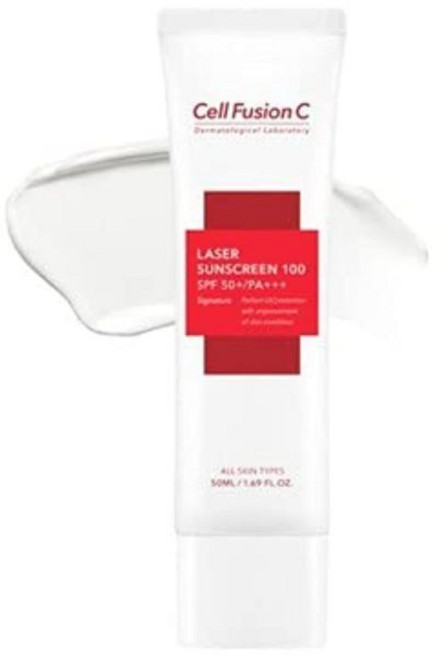 Cell Fusion C 세포융합 레이저 자외선 차단제 100 1.69Oz Spf50+Pa++ 모든 피부 타입 완벽한, 1개