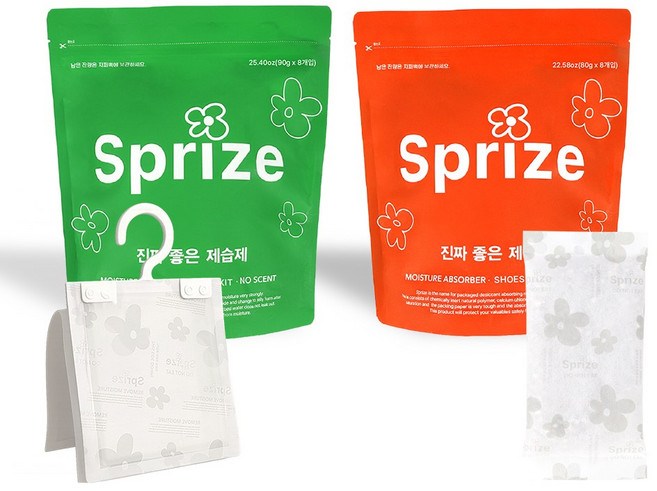 새남맥스(서프라이즈) 진짜 좋은 제습제 습기제거제 (걸이형+신발용 각 1팩), 1개, 90g